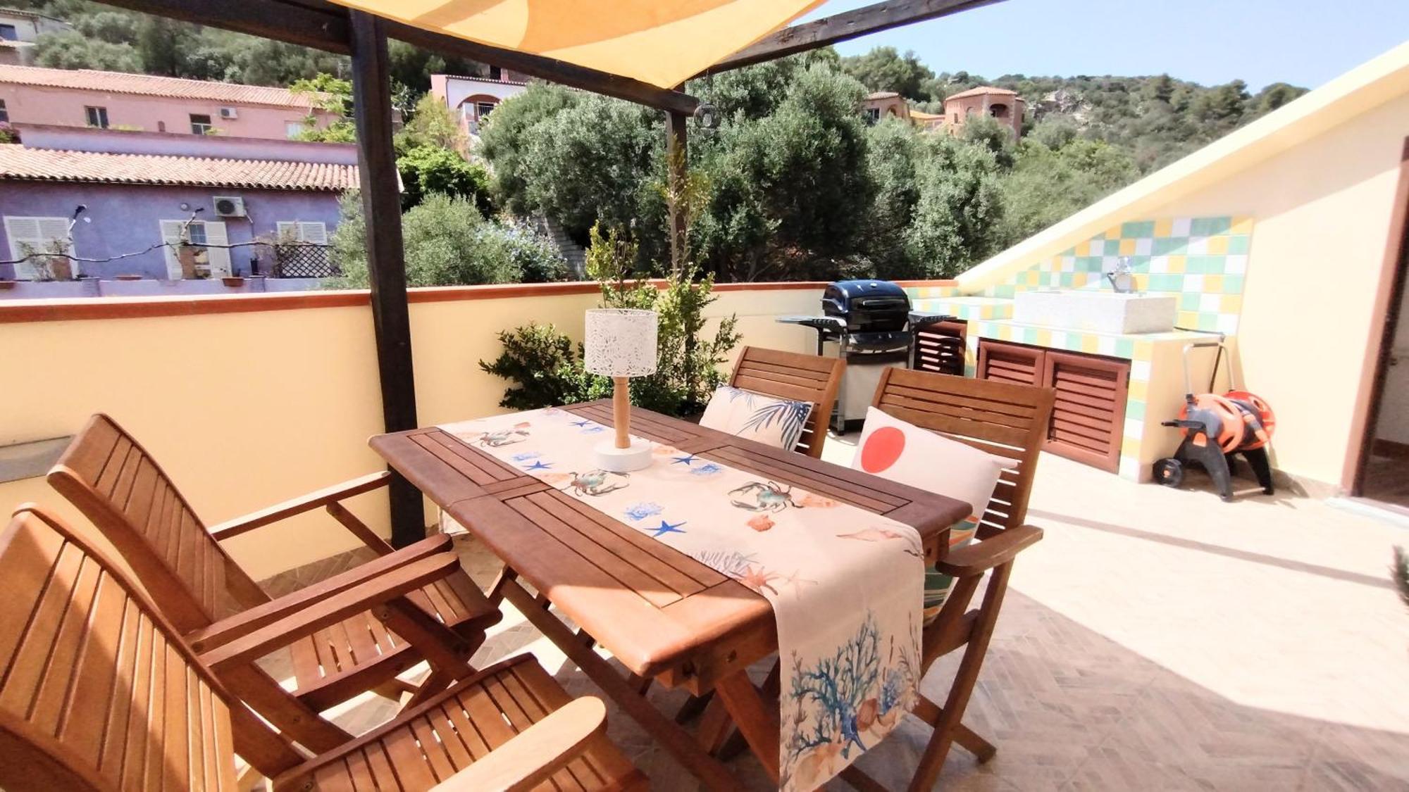 Appartamento La Terrazza - Localita Cala Gavetta 马达莱纳 外观 照片
