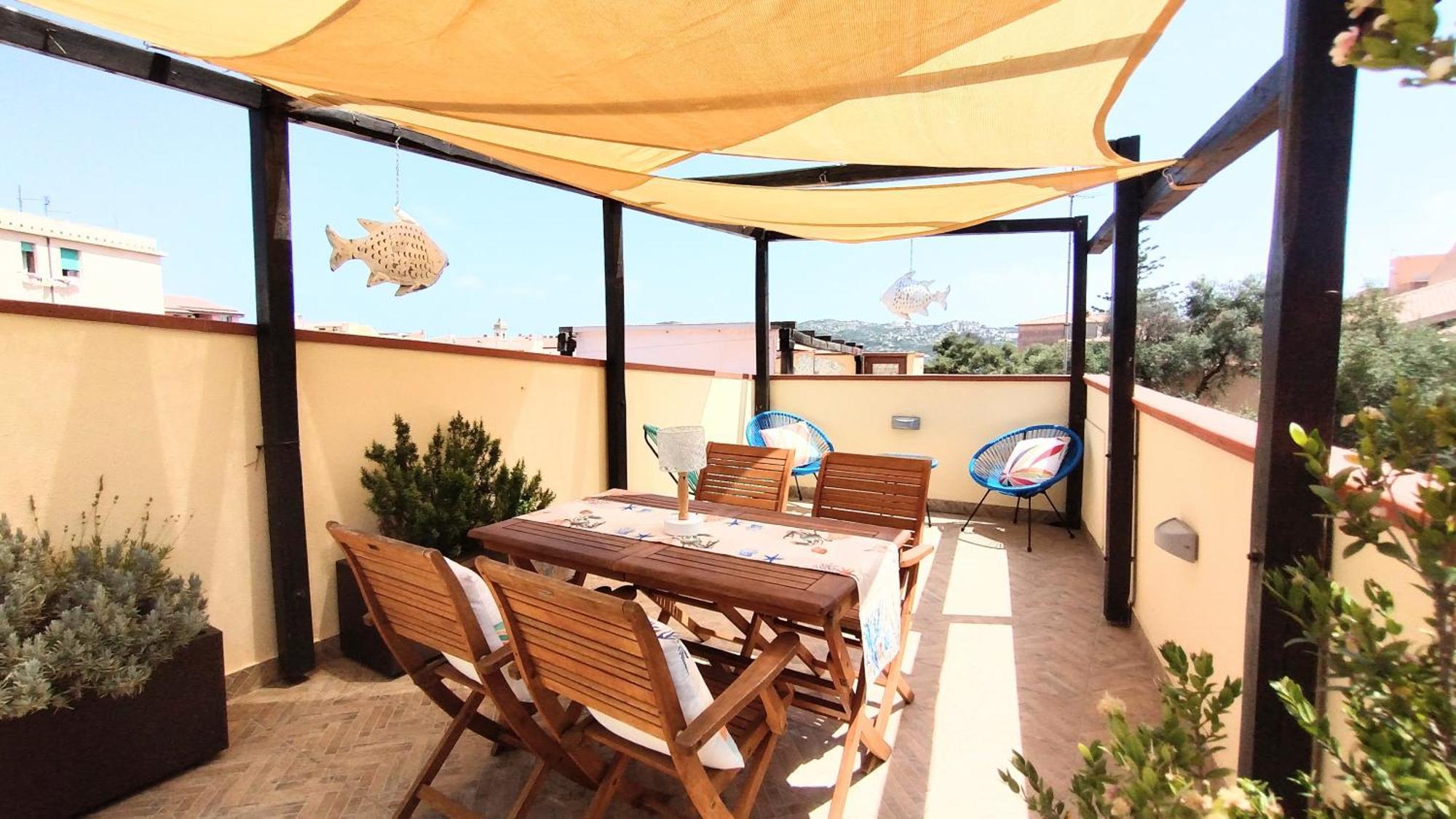 Appartamento La Terrazza - Localita Cala Gavetta 马达莱纳 外观 照片